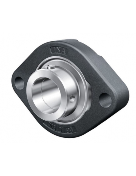 Self-aligning oval bracket FLCTE20-XL INA shaft diameter 20mm | ADAJUSA