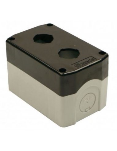 Button box 2 element diameter 22 plastic IP44 - BE series