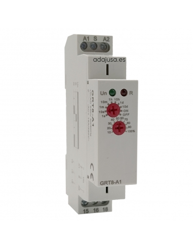 Timer to 230Vac DIN rail multi-rail connection