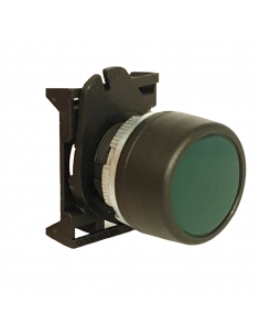 Green luminous push-button head - Giovenzana