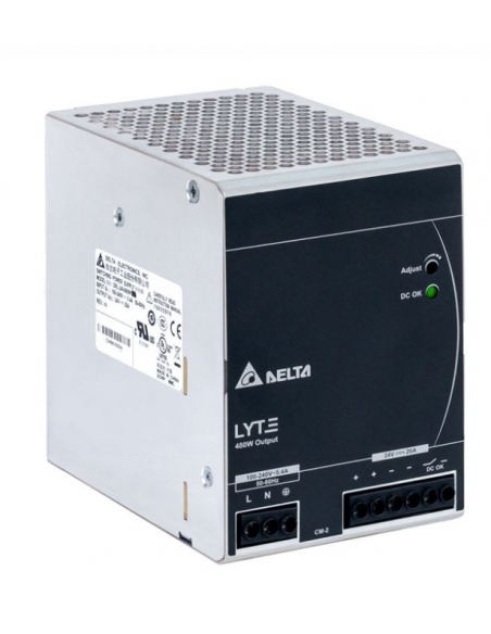 24Vdc 20A DIN rail Lyte fonte de alimentação da série Lyte