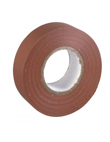 19mmx0.15mm Fita isolante marrom 10m bobina
