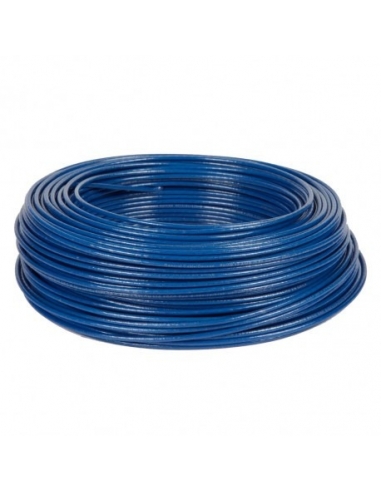 Rolo de cabo flexível unipolar 0,75mm azul 100m