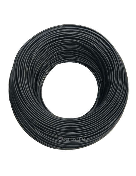 Cabo flexível para instalações fotovoltaicas 4 mm preto