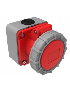 Base de plug base de plug industrial com caixa CEE CETAC 16A 3 Pole e | neutra IP67 ADAJUSA