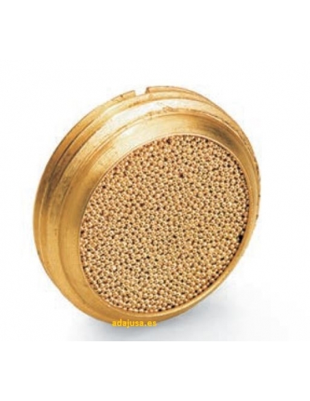 Sintered bronze silencer SP - ADAJUSA
