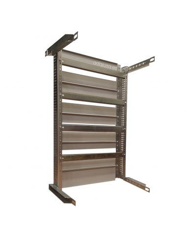 Chassis 104 modules 4 rows 800x600 Sheet metal - ASJD