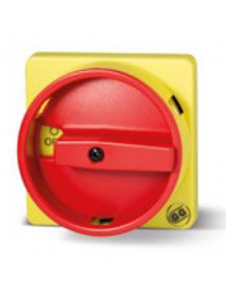 Placa de controle frontal 0-1 desconectador 40-63A 67x67mm - Giovenzana