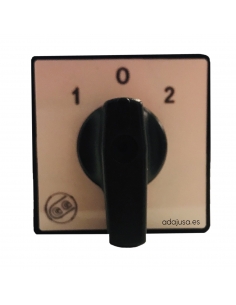 Front control plate 1-0-2 for 25-32-40A - Giovenzana
