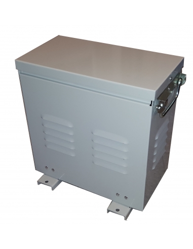 Three-phase transformer 16 KVA 400/230+N with IP23 box