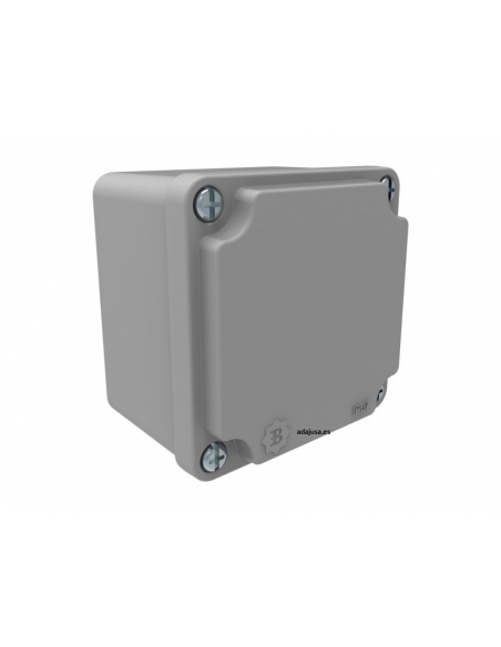 Aluminum case 130x130x90 adajusa