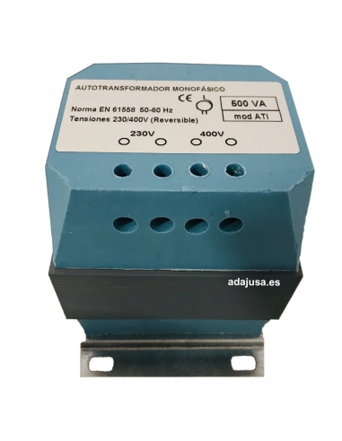 2500VA IP-20 single-phase autotransformer