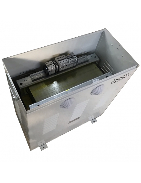 Three-phase transformer 25 KVA 230/400+N with IP23 box