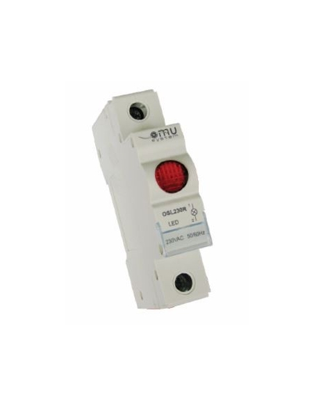 Indicador modular luminoso vermelho adajusa.es