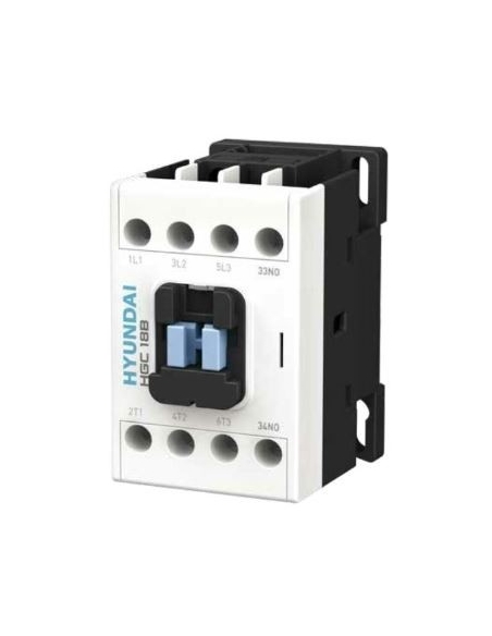 Three-phase contactor 50A coil 400Vac - Hyundai Electric