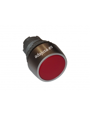 Botão pneumático, vermelho, adajusa