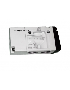1/4 válvula pneumática 3/2 monoestável Mindman MVAA-220-3A1 NC adajusa.es 2