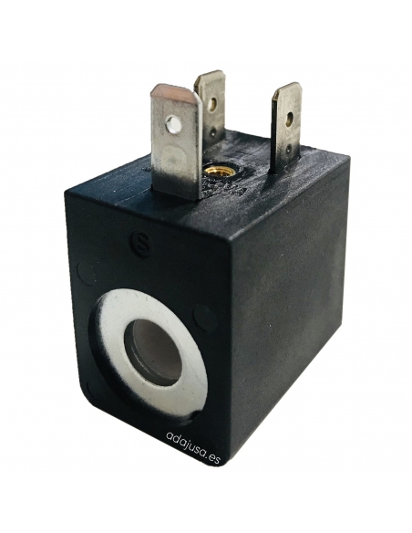 Solenoid valve coil 12Vdc 6.5 W T22 diameter 10 - adajusa.es