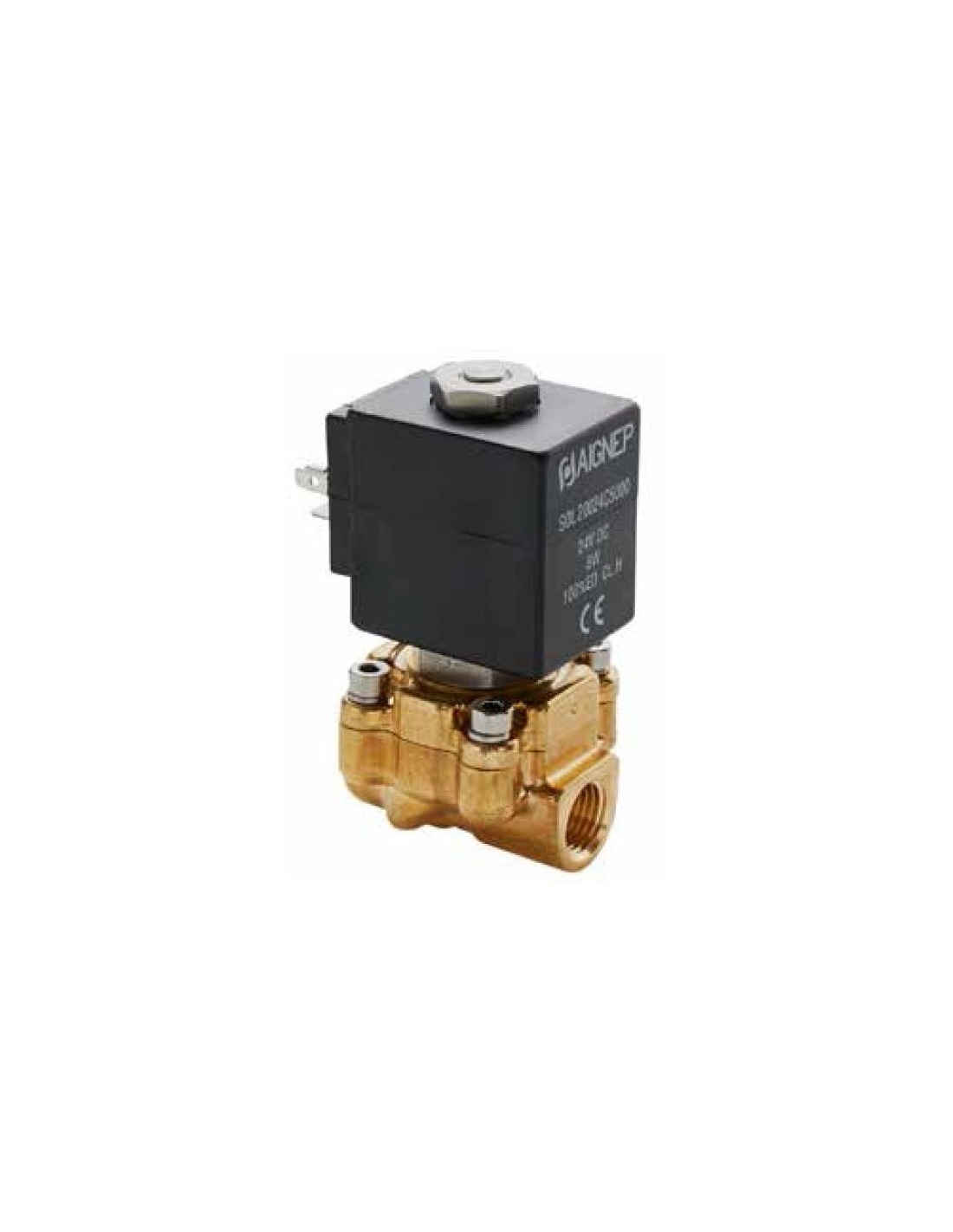 Aluminum Air Fitting,12V Magnetventil Gas - Solenoid Valve 12V DC 14 2 Way  Normally Closed Pneumatic Aluminum Electric Solenoid Air Valve