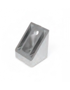 Conector de ângulo quadrado 40 x 40 - 45 graus - adajusa.es