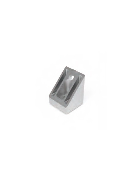 Square angle connector 40 x 40 - 45 degrees - adajusa.es