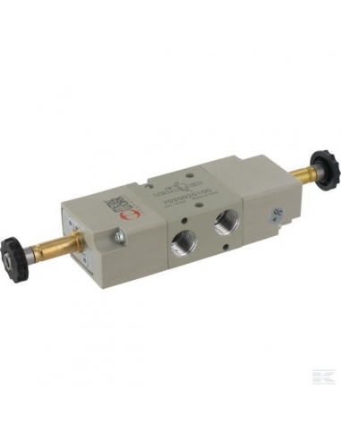 Bistable assisted 1/8 5-way solenoid valve - Metal Work - adajusa.es
