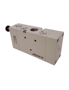 electroválvula 1/2 3 vias monoestável assistido 24Vac 5VA - Metal Work - adajusa.es 2