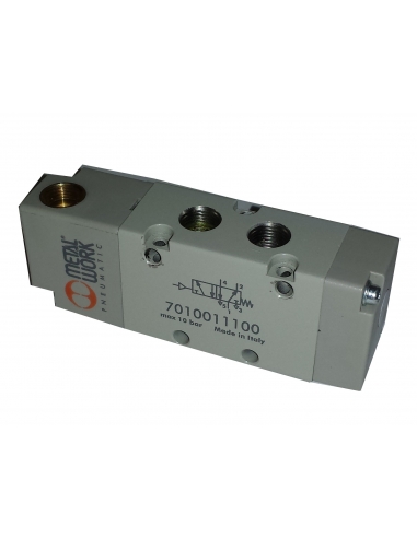 3/8 5-way monostable valve - Metal Work - ADAJUSA