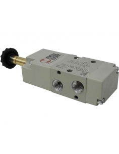 Electroválvula1/8 3  vias  monostable aberto (NO) sem bobina - Metal Work - ADAJUSA 2
