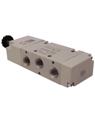 1/4 5-way monostable assisted solenoid valve - Metal Work - ADAJUSA