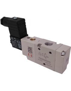 solenoid valve 1/4 3 ways monostable assisted 24VAC 3.5VA - Metal Work - ADAJUSA