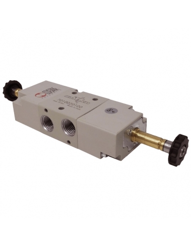1/8 3-way bistable electrovalve - Metal Work - ADAJUSA