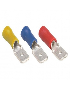 Terminal faston masculino pré-isolado