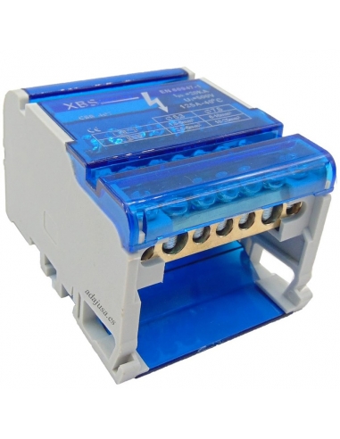 Isolated terminal dispatcher from 4 poles to 125a 11 outputs| ADAJUSA
