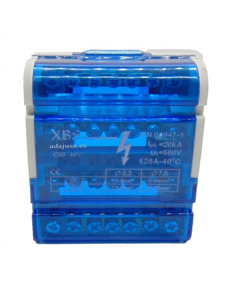 isolation terminal dispatcher from 4 poles to 125a 15 outputs| ADAJUSA
