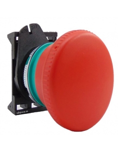 Emergency push button head 40mm unlocking turn - Giovenzana adajusa