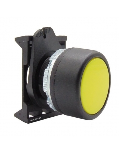 Pprl3 yellow luminous pushbutton head - Giovenzana adajusa