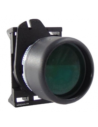 Cabeça de botão de luz verde com intertravamento PPL2 - Giovenzana adajusa