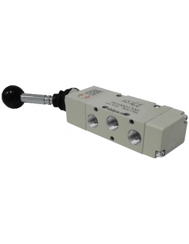 Valve manual lever fixed position front lever Metal Work - ADAJUSA