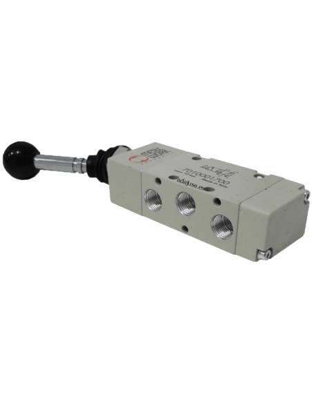Valve manual lever fixed position front lever Metal Work - ADAJUSA