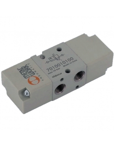Válvula de distribuidor pneumática biestável de 1/8 Metal Work | Preço ADAJUSA. 2