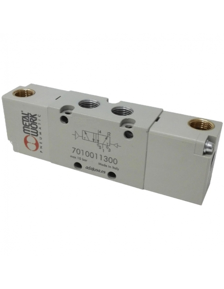 1/8 5-way differential bistable valve - Metal Work - ADAJUSA