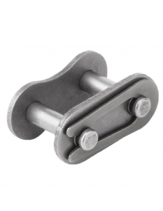 Simple straight mesh union for simple roller chain 10BF-1 ISO - ADAJUSA