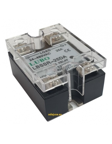 solid state relay SSR 25A DC-AC Lubo adajusa