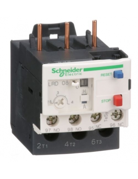 Relé Térmico TeSys LRD05 - Schneider adajusa