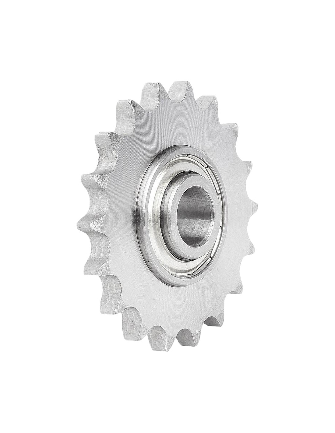 PIGNONE DI TRAINO QUADRATO 4 DENTI FORO D. 35 PER CATENA 80•9-80•12 - Foto 4