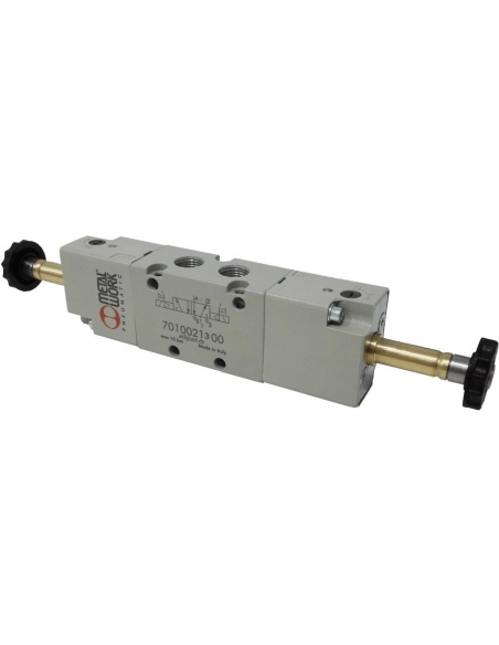 Solenoid valve 1/8 5 ways bistable differential - Metal Work - ADAJUSA