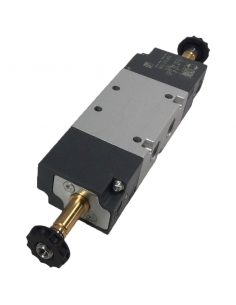 Solenoid valve 1/4 5/2 bistable 230 Vac BASIC - Metal Work 2