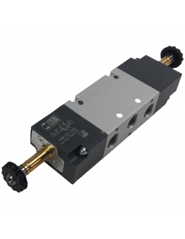 Solenoid valve 1/4 5/2 bistable BASIC - Metal Work - ADAJUSA