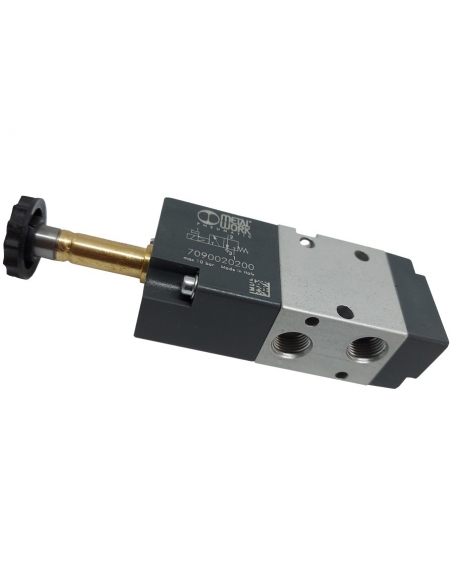 Electroválvula1/8 3/2 monostable NC BASIC - Metal Work - ADAJUSA